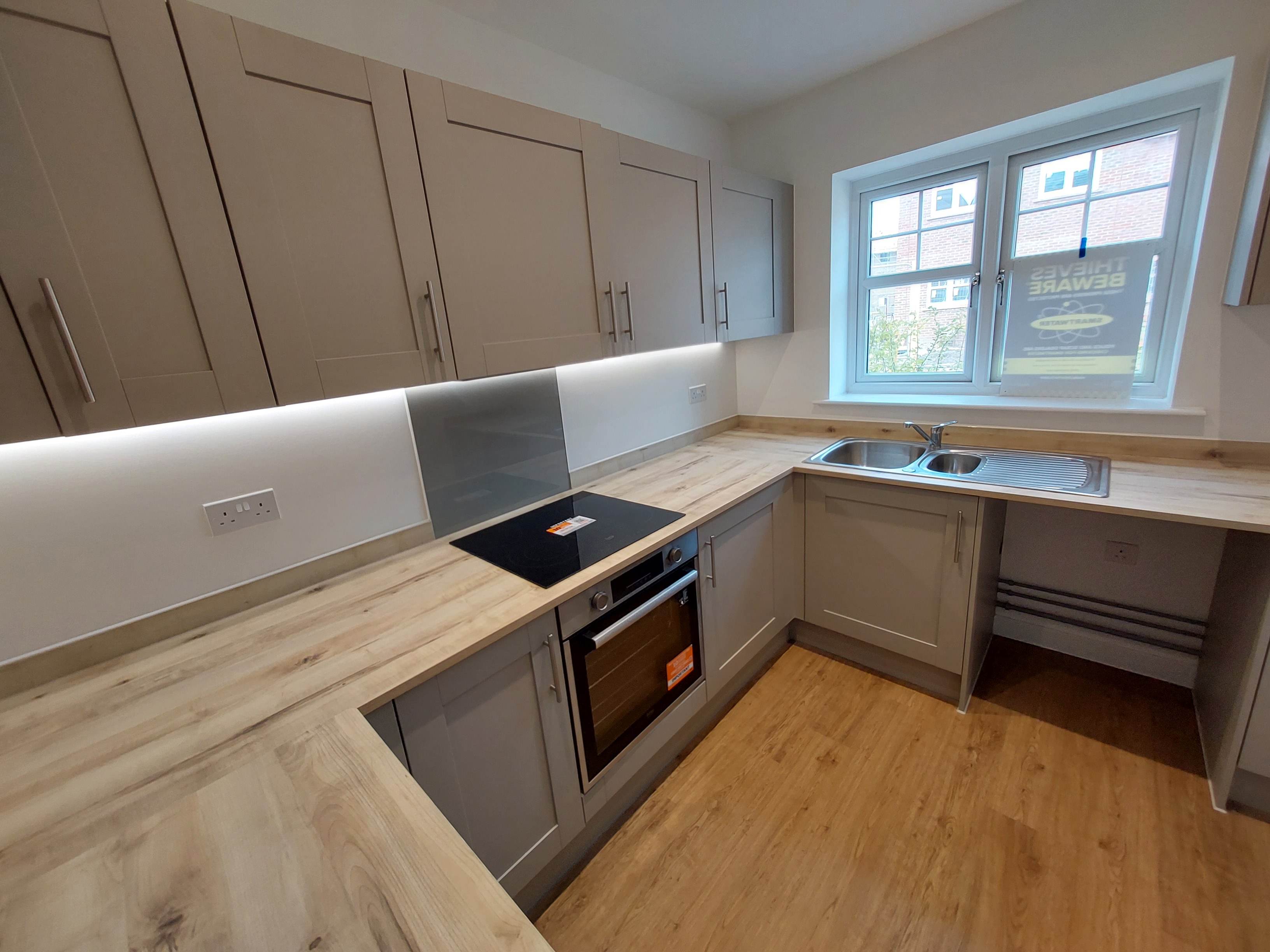 Kitchen of house at Hareshill